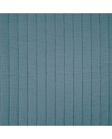 Tela Muselina acolchada en color azul-verdoso