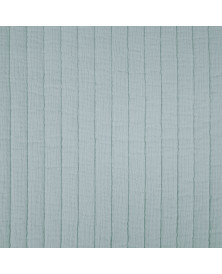 Tela Muselina acolchada en color celeste