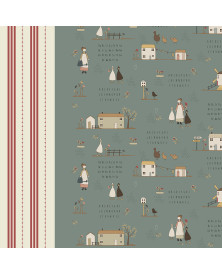 Tela colección Petite Jeanne Country Home Denim Cotton