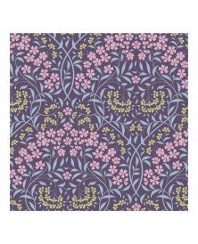 Tela tilda colección Sanctuary Larissa eggplant