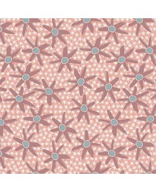 Tela Coleccion Simply Be Pink Flowers