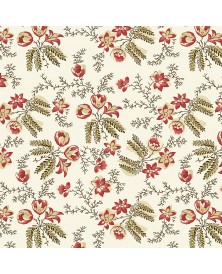 Tela Colección Bucklebury Chitnz Calico Sprays White