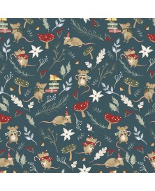 Tela Colección Glad Tidings Christmas Mice